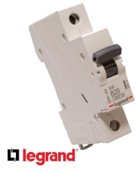 Bezpiecznik Legrand RX3 B20A 1P s301 419137