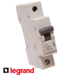 Bezpiecznik Legrand RX3 B25A 1P s301 419138