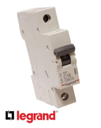 Bezpiecznik Legrand RX3 C16A 1P s301 419202