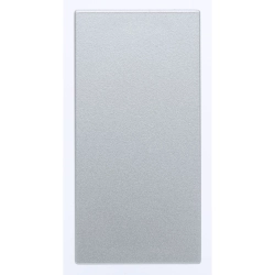Zaślepka 1 moduł Aluminium Legrand Mosaic 079270