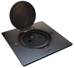 Gniazdo podłogowe IP44 grafitowe Legrand 089750