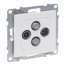 Gniazdo TV-R-2xSAT - końcowe - 1.5 dB Legrand SUNO 721170