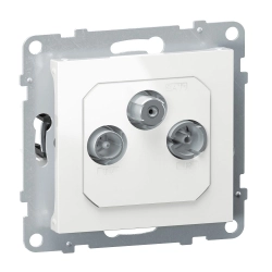 Gniazdo TV-R-SAT - końcowe - FM + DAB - 1.5 dB Legrand SUNO 721167
