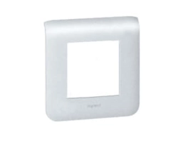 Ramka 2 modułowa Aluminium Legrand Mosaic 079302L