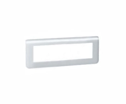 Ramka 8 modułowa Aluminium Legrand Mosaic 079318L