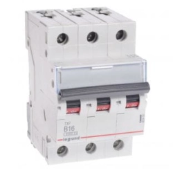 Wyłącznik nadprądowy 3P B 16A 6kA AC S303 TX3 403402