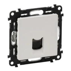 Gniazdo 1 x RJ 45 kat. 5e UTP białe Valena Life 753140