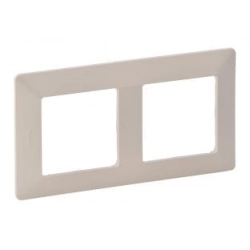 Ramka podwójna kremowa linia Neutral Valena Life 754042