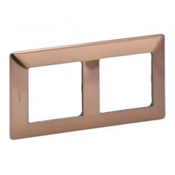 Ramka podwójna miedziana linia Metal Valena Life 754162