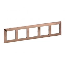 Ramka pięciokrotna miedziana linia Metal Valena Life 754165