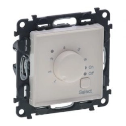 Termostat do ogrzewania podłogowego kremowy Valena Life 752234