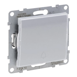 Przycisk dzwonkowy z podświetleniem - 6 A - 250 V~ Legrand SUNO