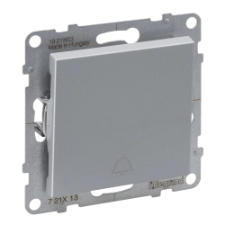 Przycisk pojedynczy z symbolem dzwonka - 6 A - 250 V~ Legrand SUNO