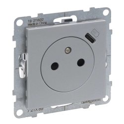 Gniazdo płaskie 2P+Z - 16 A - z USB Typ - C - 1,5 A - zaciski automatyczne - z przesłoną Legrand SUNO 721389