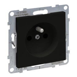 Gniazdo 2P+Z z przesłoną - 16 A - 250 V~ - zaciski automatyczne Legrand SUNO 721480