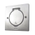Gniazdo podłogowe kwadratowe 2P+Z INOX Legrand 089700