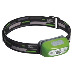 Latarka czołowa EMOS LED CREE 5W, 230 lm Li-Pol 1200mAh ładowalna P3534