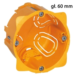 Puszka pojedyncza głęb. 60mm Legrand Batibox 080061