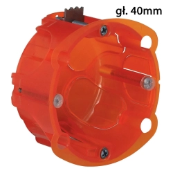 Puszka uniwersalna pojedyncza głęb. 40 Legrand Batibox 080101