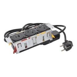 Gniazdo meblowe Incara Disq'In z USB A+C Legrand 654744