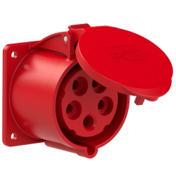 Gniazdo tablicowe proste 5P / 32A IP44 / IP44/54 325-6F7