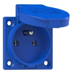 Gniazdo jednofazowe 3P / 16A IP54 PCE 1040-0B