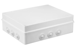 Puszka rozgałęźna hermetyczna N/T 380x300x120 z dławikami SBOX706
