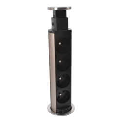 Kolumna Incara Tower 60 z 4 gniazdami 2P+Z Legrand 654972