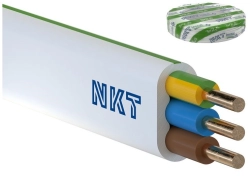 Przewód instalacyjny płaski YDYp 3x2,5 / 750V NKT