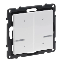 Łącznik bezprzewodowy 4 scenariusze biały SUNO NETATMO 722175