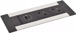 Gniazdo do mebli Multilink metal Legrand INCARA 654777