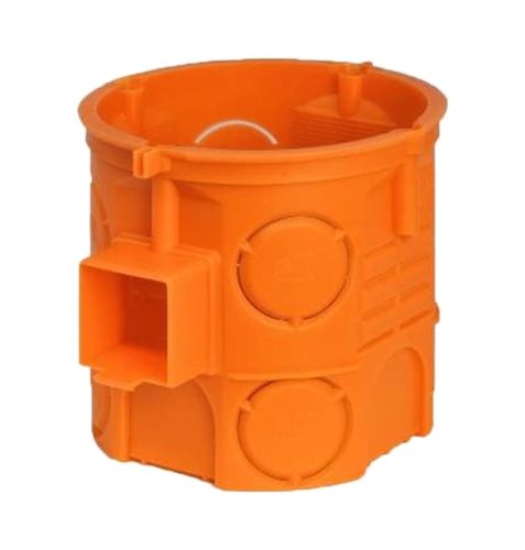Puszka podtynkowa 60mm pomarańczowa S60DFw, karton 100 sztuk