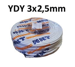 Przewód YDY 3x2,5mm2 100m NKT   