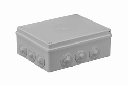 Puszka rozgałęźna hermetyczna N/T 240x190x90 z dławikami SBOX506