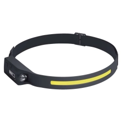 Latarka czołowa LED COB, 380 lm Li-Pol 1200mAh ładowalna EMOS