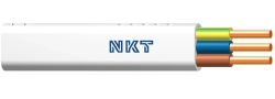 Przewód instalacyjny płaski YDYp 3x4 / 750V NKT