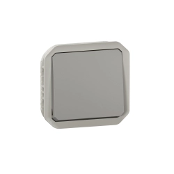 Włącznik krzyżowy IP55 szary PLEXO 069521L