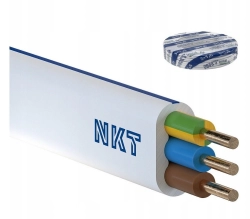 Przewód instalacyjny płaski YDYp 3x1,5 / 750V NKT