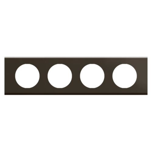 ramka-poczworna-nikiel-satynowy-ciemny-CP2204-celiane- (2).webp