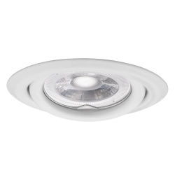 Oczko sufitowe ARGUS II CT-2115-W podtynkowe materiał stal kolor biały 