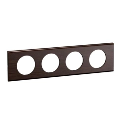 Ramka poczwórna jesion wenge Legrand CELIANE CP2504