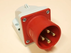 Wtyczka odbiornikowa 4P / 32A IP44 524-6