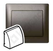 Plakietka wyjścia kablowego Choco Legrand Sistena Life 771285