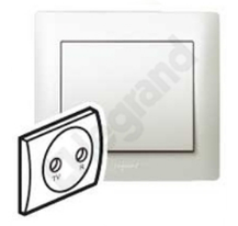 Plakietka do gniazd TV-RD Pearl Legrand Sistena Life 771572