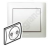 Plakietka do gniazd TV-RD Pearl Legrand Sistena Life 771572