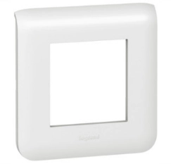 Ramka 2 modułowa biała Legrand Mosaic 277802L