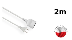 Przedłużacz z gniazdem pojedynczym dł.2m - EPS-102
