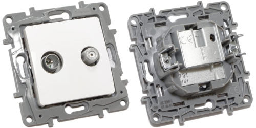 Gniazdo TV SAT typu gwiazda Niloe 764559