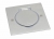 Gniazdo podłogowe kwadratowe 2P+Z INOX Legrand 089700